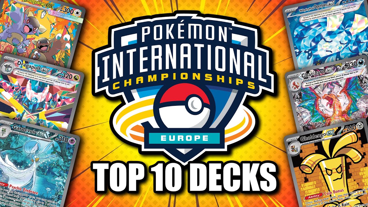 ТОП-10 колод Pokemon TCG для EUIC (февраль 2026 г.) – проверенные выигрышные списки.