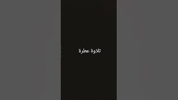 تلاوة عطرة #ياسر_الدوسري #القرآن_الكريم #قرآن #تلاوة_خاشعة #القرانالكريم #تلاوات