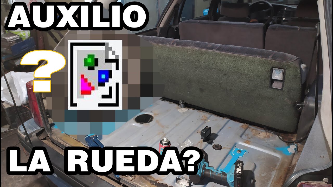 AUXILIO! LA RUEDA ¿QUE HACEMOS CON ELLA? - 505 GRAND TOUR PARTE 2