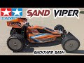 Tamiya Brushless Sand-Viper Backyard Bash