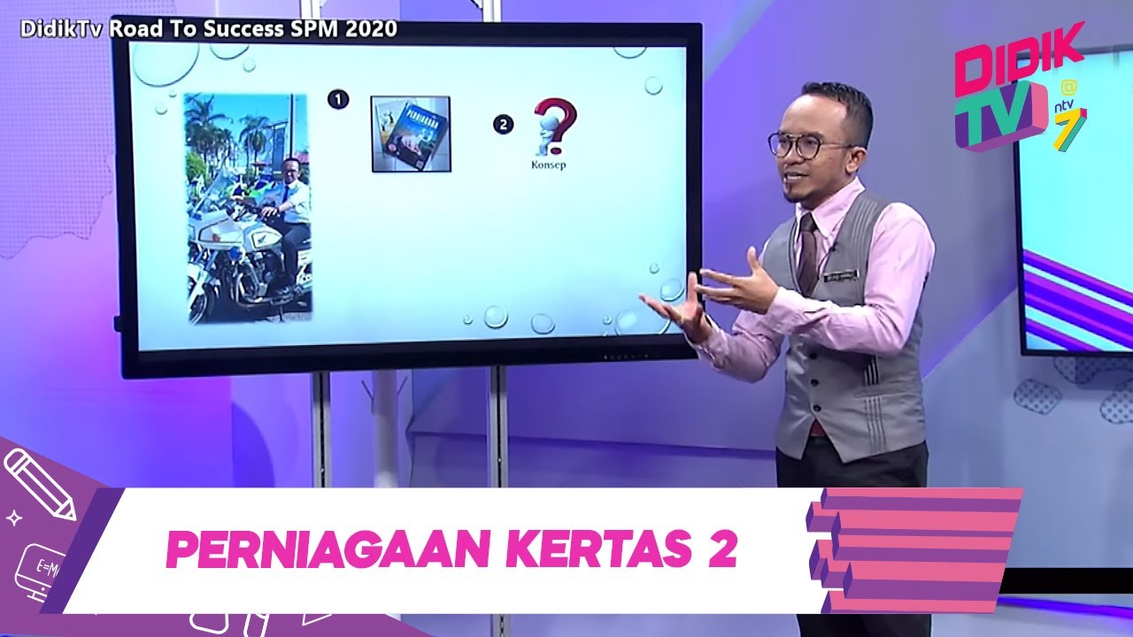 DidikTV Road To Success SPM 2020 | Perniagaan (Kertas 2)