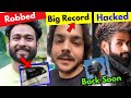 YouTuber Got Robbed...Ashish Chanchlani Big Record...Amir Siddiqui Insta Hacked... PUBG Back Soon?