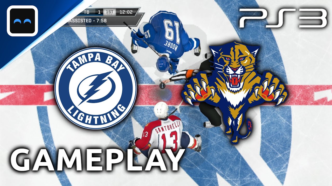 Tampa Bay Lightening VS Panthers NHL12 PS3 YouTube