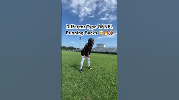 Different Type Of NFL Running Backs 😂🔥🏈 #fyp #shorts #explore  #funny
