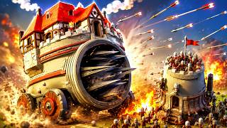 I Built the Ultimate Medieval War Machine on Wheels! - Wanderburg screenshot 3