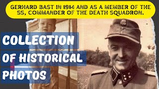 Gerhard Bast in 1914 and as a member of the SS, commander of the death squadron. Collection photos. Gerhard Bast in 1914 and as a member of the SS, commander of the death squadron. Collection photos.