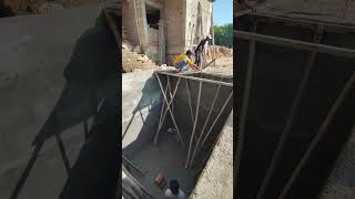 water safety tank slab centring work | construction work post |