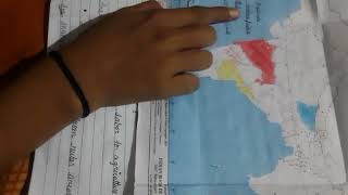 ch 2 map skills class 5 sl dav public school
