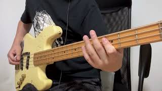 [BPM=104] 5 minutes of endurance D-Beat picking practice for bass guitar
