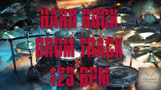 Hard Rock Drum Track -123 Bpm