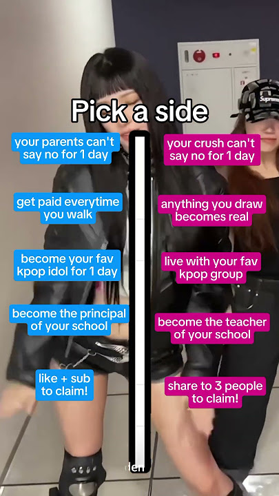 Pick a side!! #kpop #karina #aespa #aesthetic #shorts