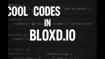 (Bloxd.io) top 10 Cool codes