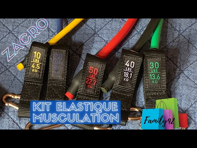 Kit Elastique Musculation Bandes de Fitness 