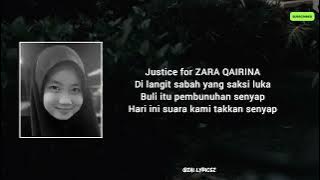Justice For ZARA QAIRINA ll By Norsalim Ali   Zai Lyricsz 1080p, h264