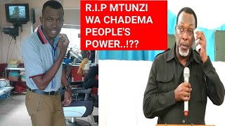 ALIEIMBA 'CHADEMA CHDEAMA PEOPLES POWER' AAGWA NA VIGOGO