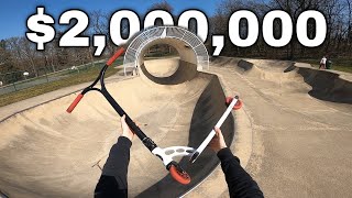 This Skatepark is Huge.. But Nobody Knows About it
