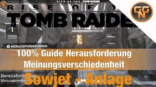 Rise of the Tomb Raider Herausforderung Guide Meinungsverschiedenheit /Erfolg Jeden Stein umdrehen