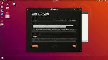 Linux Monero GUI wallet tutorial for beginners (simple mode)