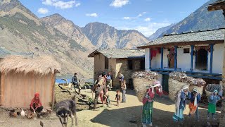 Real Life in Rural village Nepal| Routine of Daily Nepali Village life| Village life of Rural Nepal