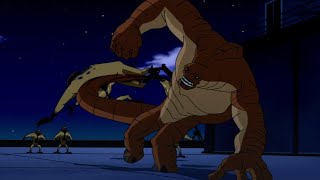 Ben 10 Alien Force - Humungousaur and Kevin vs Hybrid and DNAliens