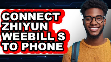 How to Connect Zhiyun Weebill S to Phone (New 2025)