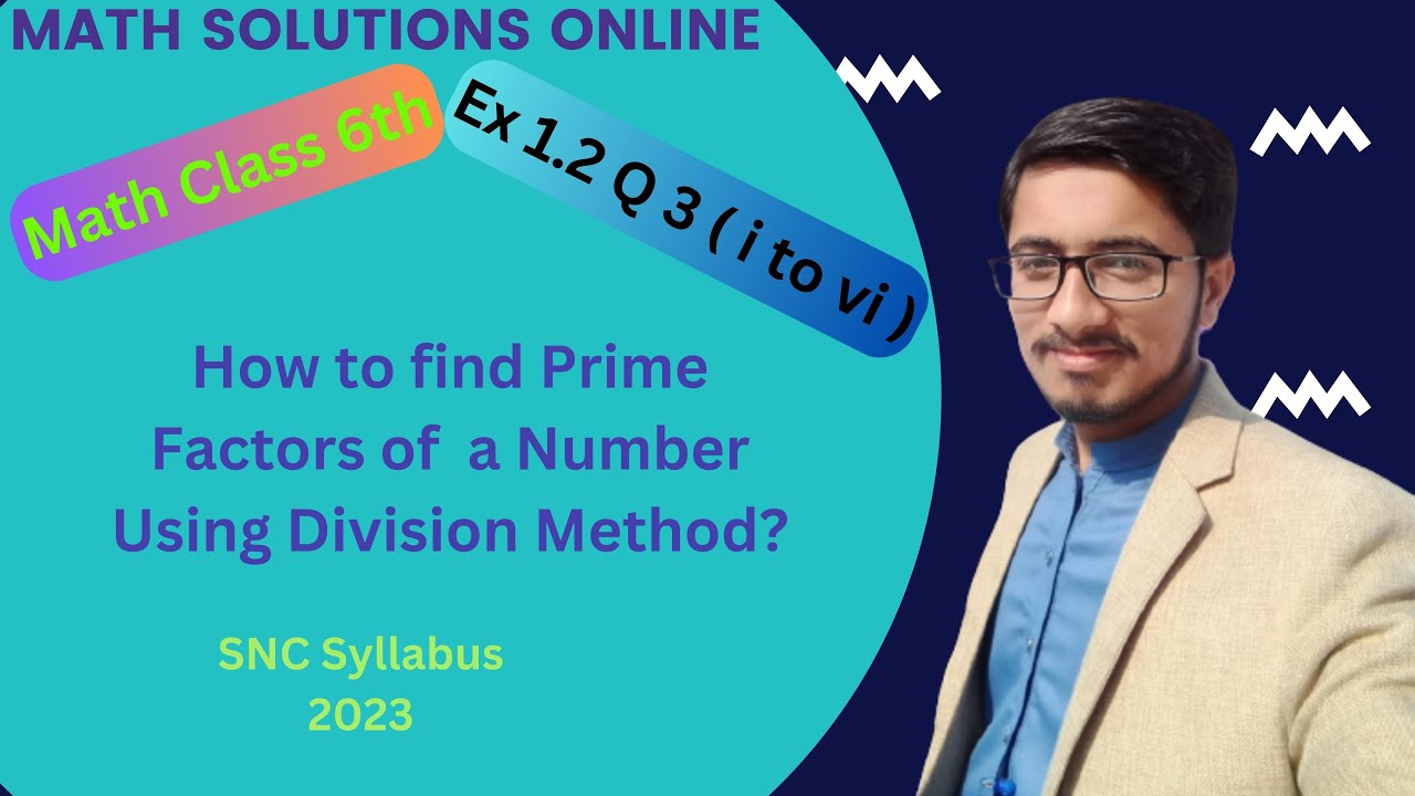 Ex1 2 Q3 I To Vi how To Find Prime Factors Of A Number By Division ex1-2-q3-i-to-vi-how-to-find-prime-factors-of-a-number-by-division