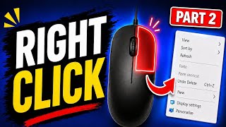 Windows 7 Right Click Tutorial | Easy Hindi (Part 2)