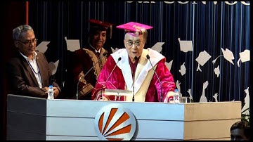 Dalai Lama Tenzin Gyatso’s convocation address to Students of LPU