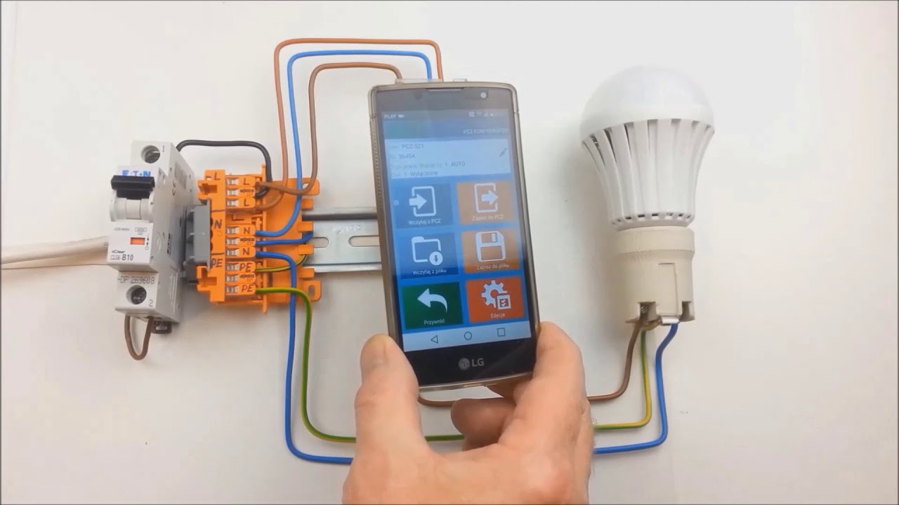 Poradnik praktyka elektryka: Zegar sterujacy tygodniowy PCZ-521.3 ...