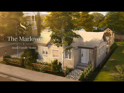 🏡 The Marlowe | Modern Cozy Family Home | Sims 4 Build|Slideshow