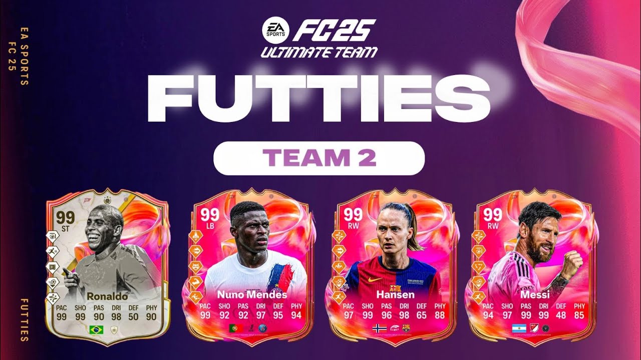 🚨EA SPORTS FC 25 | FUTTIES TEAM 2 + 99 Cards Packed 🎮 ICON pp SBC - YouTube