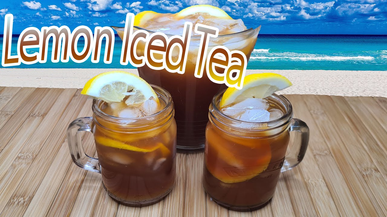 Lemon Iced Tea Recipe Iced Tea Recipe Summer Drinks 🍹 Lowcarb with