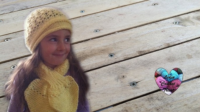 Bonnet Capuche oreilles d'ours tricot / Bear hooded beanie knit easy -  YouTube