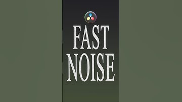 Fast Noise Text Effect in DaVinci Resolve | Fusion Part 03