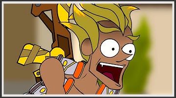 Junkrat, Hollywood Defender! - An Overwatch Cartoon