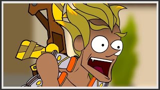 Junkrat, Hollywood Defender!  An Overwatch Cartoon