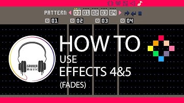 Using Effects 4&5 (Fades) - Pico-8 Music Tutorial #18