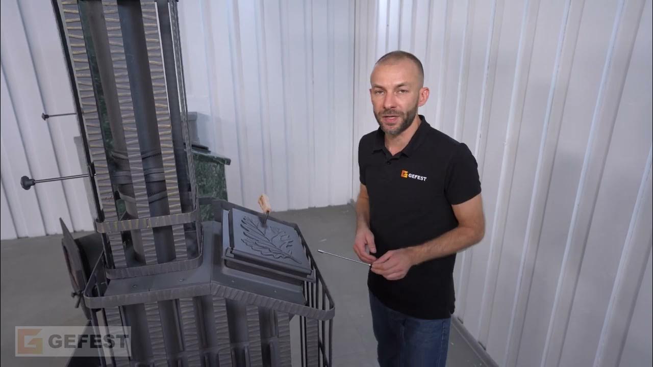Как заменить отсекатель на печке гром 30