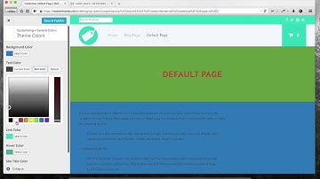 Supply - Theme Colors Settings