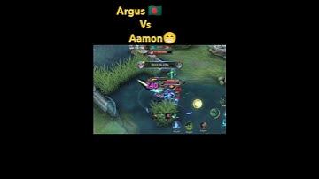 Argus vs Aamon 🇧🇩 #mlbb