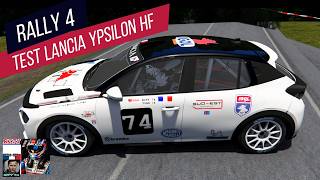 RITY 74 TEST LANCIA YPSILON HF R4 #assettocorsa #lanciaypsilon #hillclimbracing #automobile
