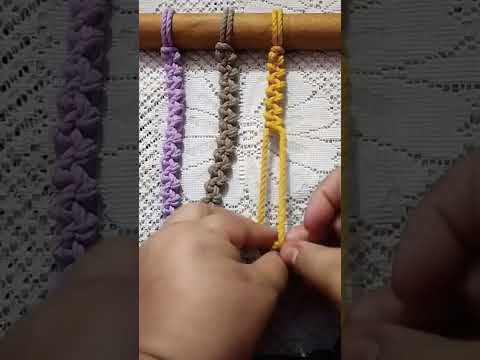 Tutorial Macrame half