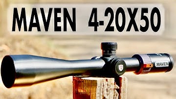 Maven 4-20x50 Great Glass on a Budget