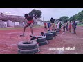 Sharda kabaddi academy player morning workout