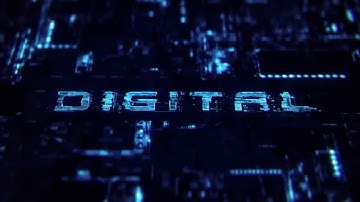 Glitch Logo TITLE Intro   After Effects 2023