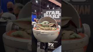 Grogu da #efxcollectibles exibido na #SDCC22 #starwars