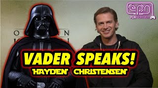 Vader Speaks! - Hayden Christensen visits The Electric Playground