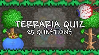 TERRARIA QUIZ 🔠 | 25 questions | Test your Terraria knowledge! screenshot 1