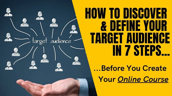 How to Discover & Define Your Target Audience in 7 Steps... (Experience Product Masterclass - 2021)
