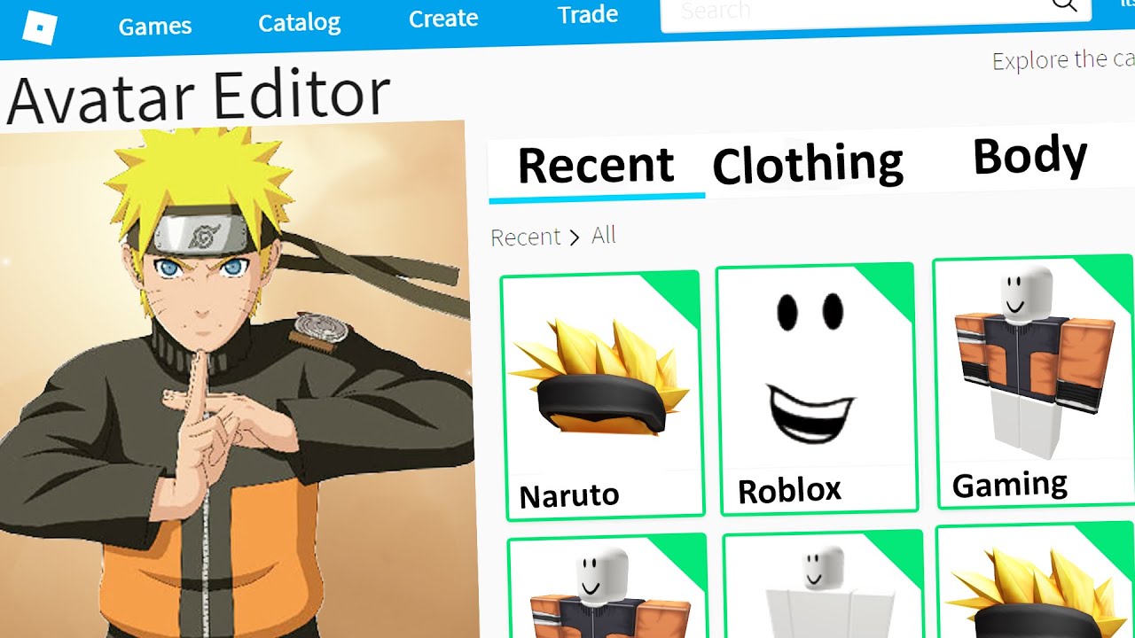Making Naruto A Roblox Account Youtube - roblox kakashi pants